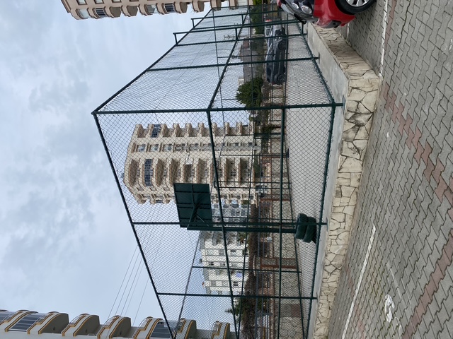 Spor Sahası ve Otopark Ayrım Çevre Koruma Filesi